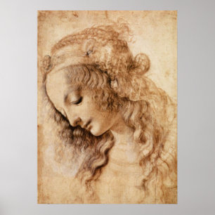 Woman's Head Poster