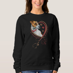 Womans Jack Russell Terrier  Parson Russell Terrie Sweatshirt