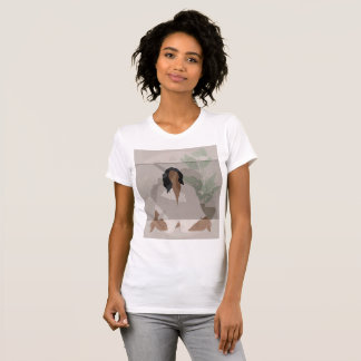 womans knife abstract meditation shirt
