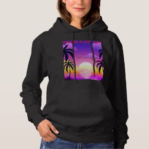woman's lazy day sunset hoodie