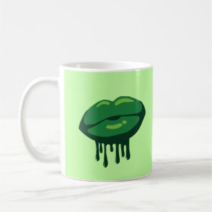 Woman's Lips St. Patrick's Day Design-66678 Coffee Mug