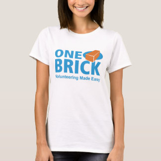 Woman's One Brick Logo Tee