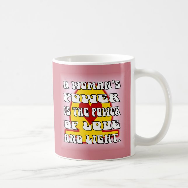 Woman's Power Coffee Mug (Right)