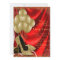 Womans Red and Gold Birthday Party Satin Glitter
