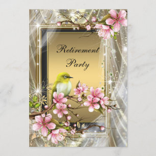 Womans Retirement Party Invitation