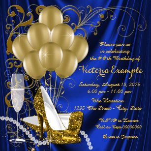 Womans Royal Blue 60th Birthday Gifts On Zazzle Au