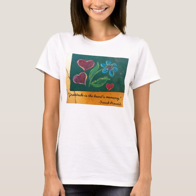 Woman's T-Shirt/Gratitude T-Shirt (Front)