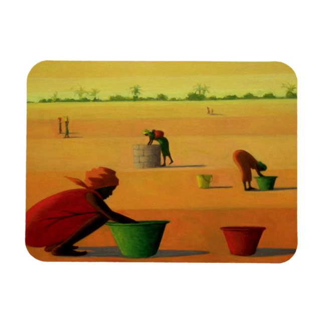 Woman's Work 2001 Magnet (Horizontal)