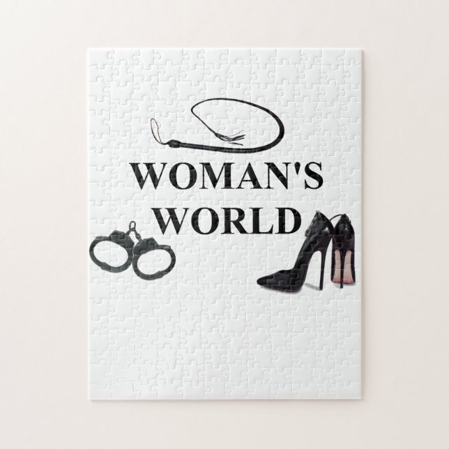 WOMAN'S WORLD JIGSAW PUZZLE (Vertical)