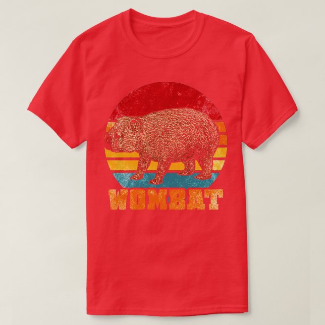 Wombat 3 T-Shirt (Design Front)