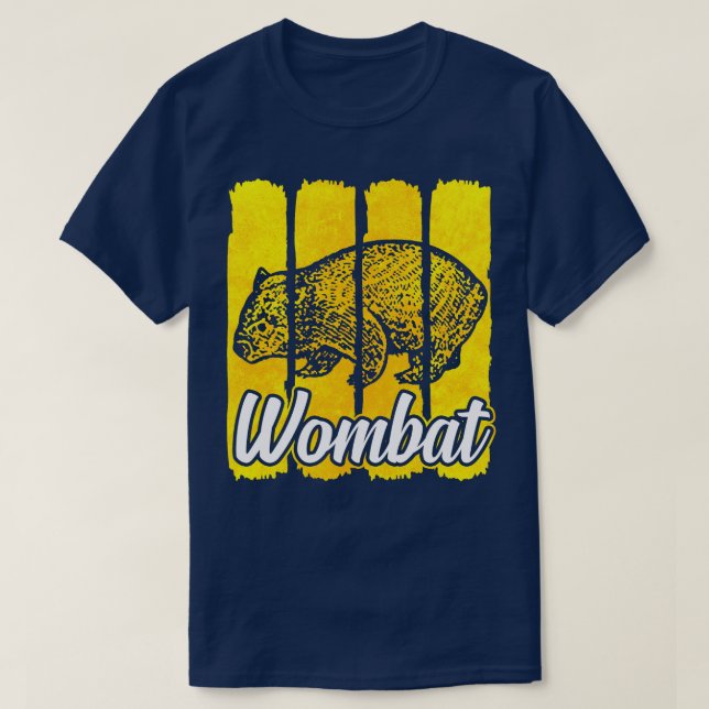 Wombat 4 T-Shirt (Design Front)