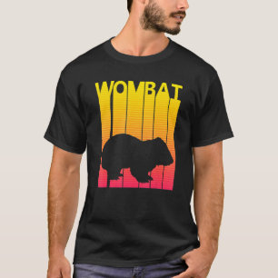 Wombat Animal Retro Costume T-Shirt