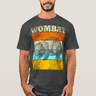 Wombat Australian Animal T-Shirt