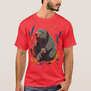 Wombat Fathers Day T-Shirt