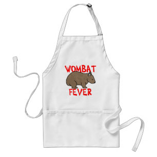 Wombat Fever Standard Apron