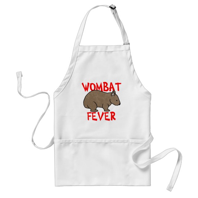 Wombat Fever Standard Apron (Front)