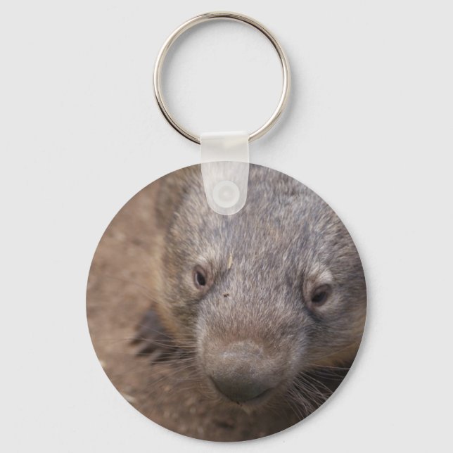 Wombat Kiss Key Ring (Front)