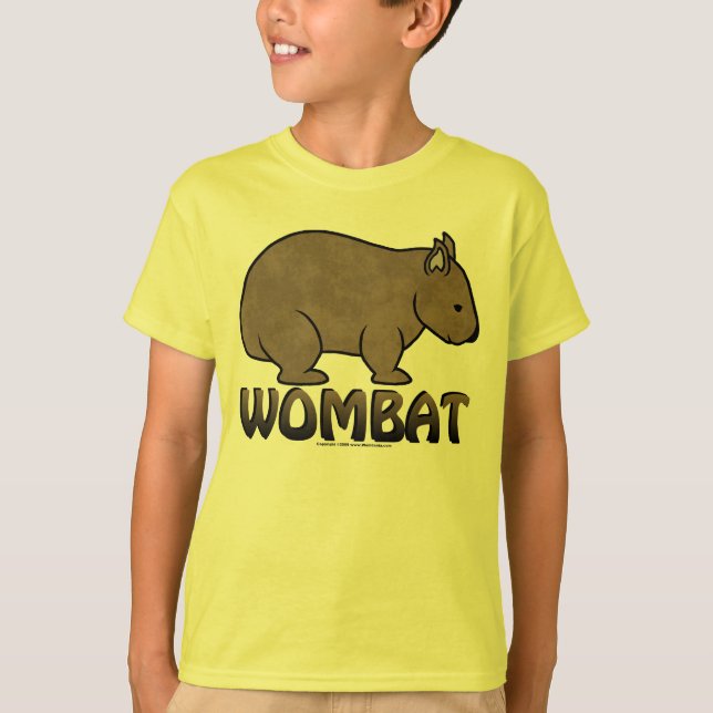 Wombat Logo II T-Shirt (Front)