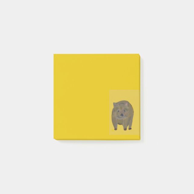 Wombat Post-it Notes (Front)
