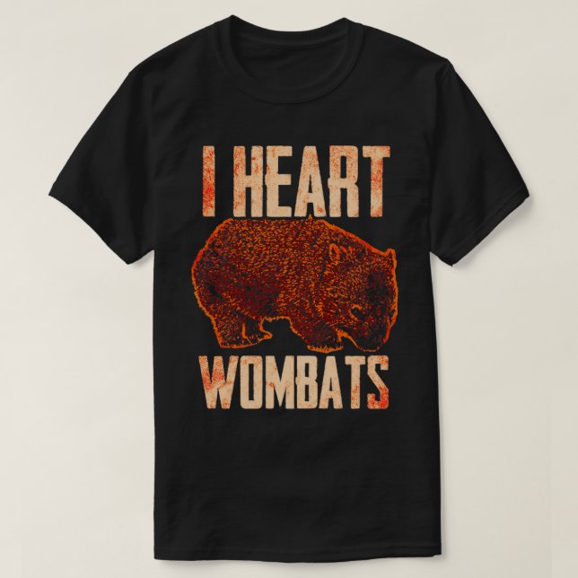 Wombat T-Shirt (Design Front)