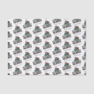 Wombat Thank You Coach Gift Sports Trainer Artwork Tissue Paper
