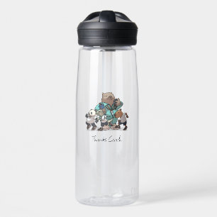 Wombat Thank You Coach Gift Sports Trainer Artwork Water Bottle