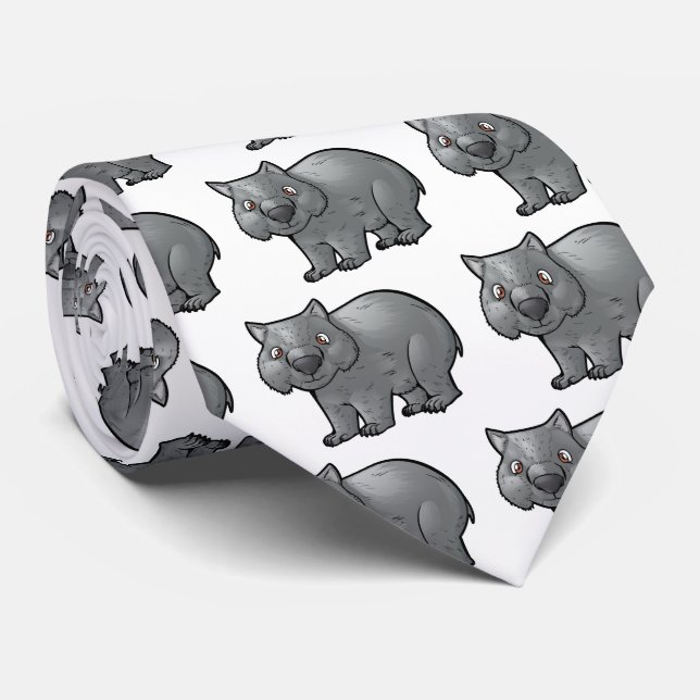 Wombat Tie (Rolled)