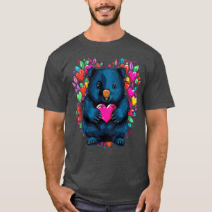 Wombat Valentine Day T-Shirt