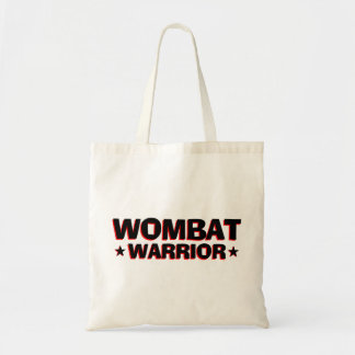 Wombat Warrior Tote Bag