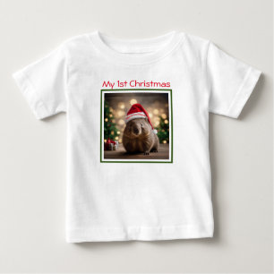 "Wombat Wonderland: A Cozy Christmas Eve" Baby T-Shirt
