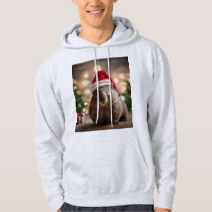 "Wombat Wonderland: A Cozy Christmas Eve" Hoodie