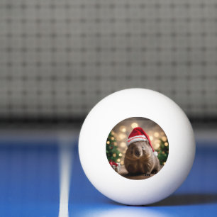 "Wombat Wonderland: A Cozy Christmas Eve" Ping Pong Ball