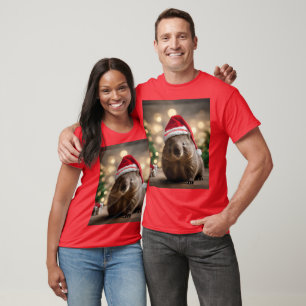"Wombat Wonderland: A Cozy Christmas Eve" T-Shirt