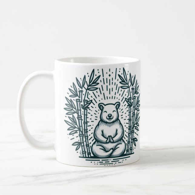 Wombat Wonderland Mug” Coffee Mug (Left)