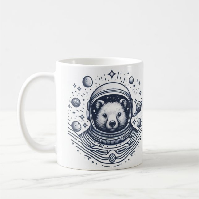 Wombat Wonderland Mug” Coffee Mug (Left)