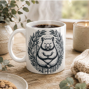 Wombat Wonderland Mug” Coffee Mug