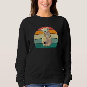 wombats marsupial australia oceania animal combat  sweatshirt