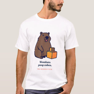 Wombats Poop Cubes T-Shirt