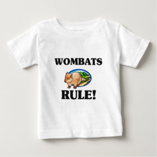 WOMBATS Rule! Baby T-Shirt