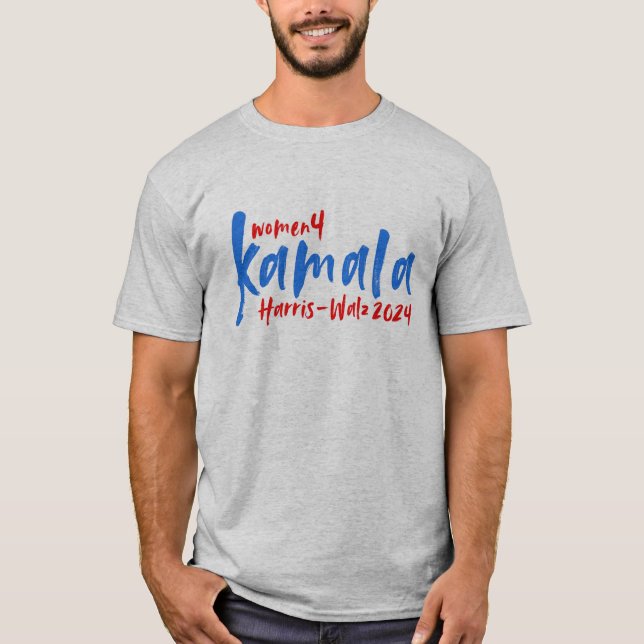 Women 4 KAMALA (larger) T-Shirt (Front)
