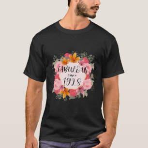Women 95 Years Old Fabulous Since 1928 Happy 95Th  T-Shirt