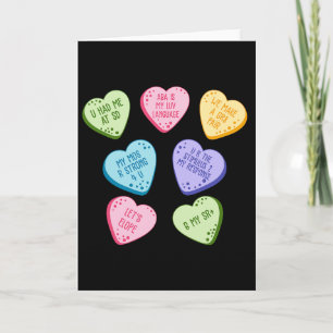 Women A Valentine Heart Candy Applied Behaviour An Card