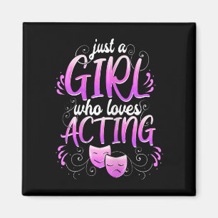 Women Actress Girl Acting Broadway Musicals Acter Magnet
