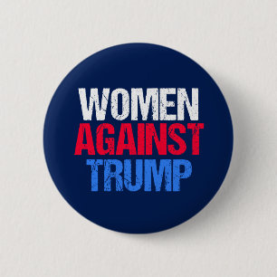 Women Against Donald Trump 6 Cm Round Badge