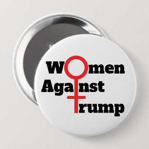 Women Against Trump Button
