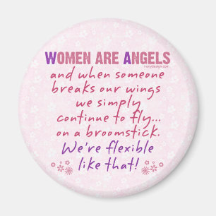 Women are Angels Magnet