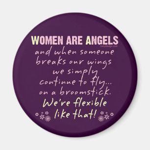 Women are Angels Magnet