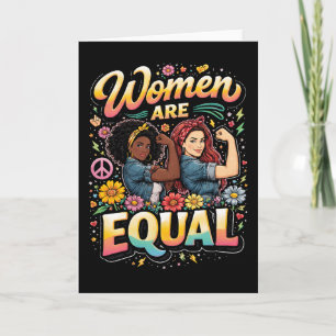 Women Are Equal Holiday Card