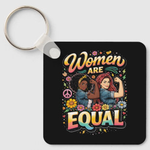 Women Are Equal Key Ring