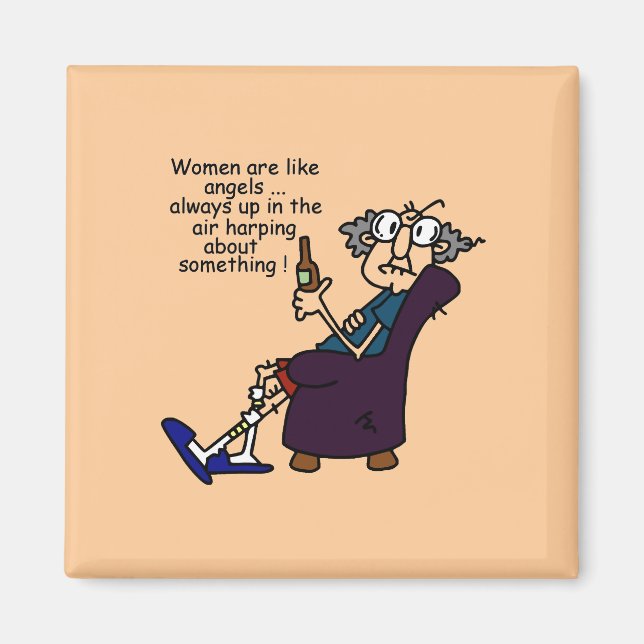 Women Are Like Angels Magnet (Front)